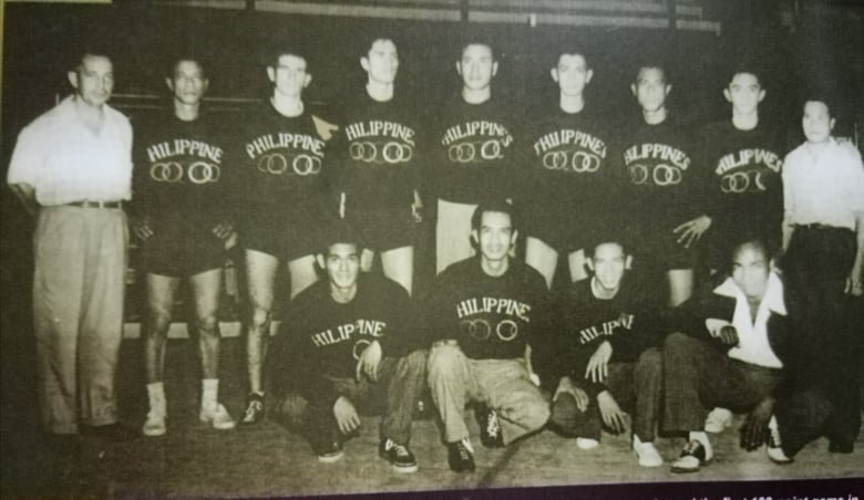 The PH national unit placed 12th during the 1948 London Olympics. In one game, the Nats shellacked Iraq, 102-30, to become the first team ever in Olympic history to hit the century mark. [Henry Liao photo]