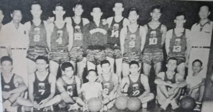 Coached by Herminio Silva, who also mentored the RP team that grabbed the bronze in the 1954 World Basketball Championship, the Philippines went unbeaten in six assignments in retaining the 1954 Asian Games title in Manila. [Henry Liao photo]