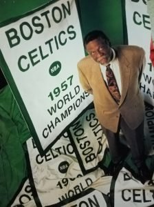 My G. O. A. T. Bill Russell won the first of his record 11 NBA titles with the Boston Celtics in 1957.