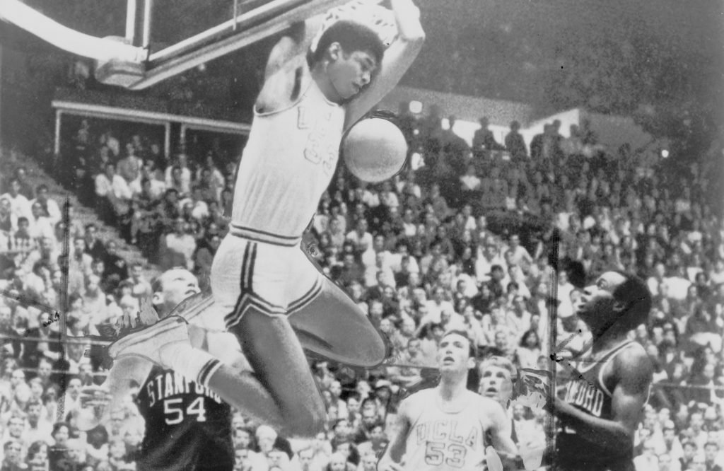 Lew Alcindo (Kareem Abdul-Jabbar) [photo credit: Wikimedia Commons | New York World-Telegram and Sun]