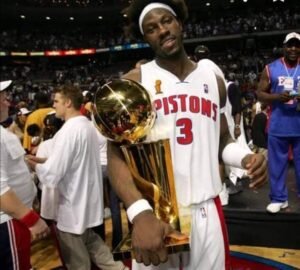 Undrafted, Ben Wallace stepped up to become a four-time NBA Defensive Player of the Year awardee with a title ring to boot from the Detroit Pistons.