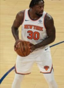 Knicks frontliner Julius Randle was named to the All-NBA Second Team last season.
