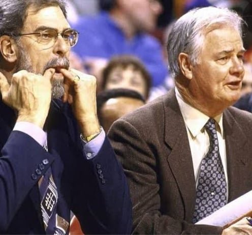 The Phil Jackson-Tex Winter partnership with the Chicago Bulls and LA Lakers produced numerous NBA championships with the triangle offense as the clubs' cornerstone strategy.