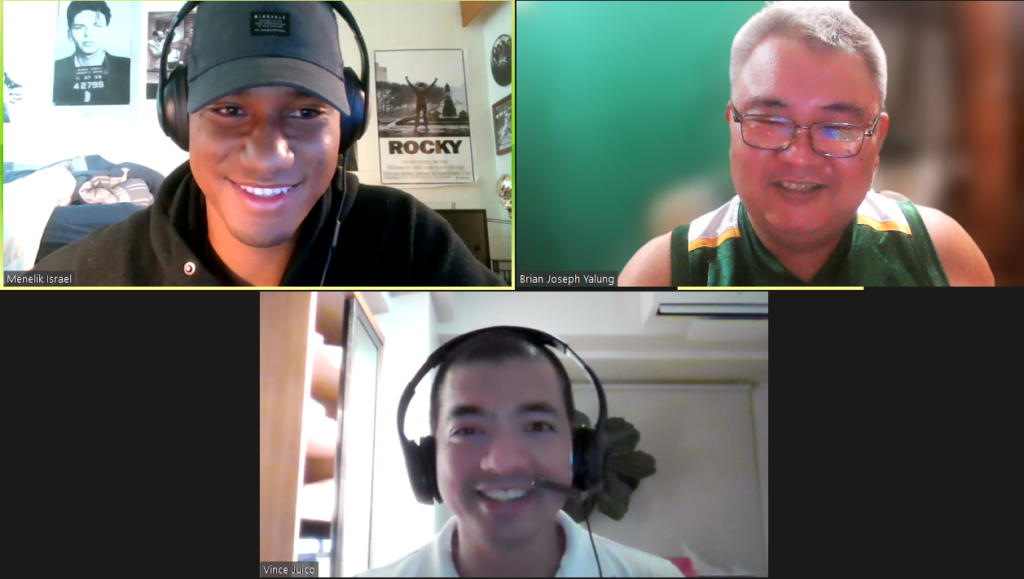 Menelik "Izzy" Israel recently guested on the Sports for All PH podcast hosted by Vincent Juico and Brian Yalung