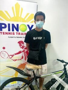 Jeremiah Latorre, Batch 2 recipient of Bikes for Life [PTT photo]