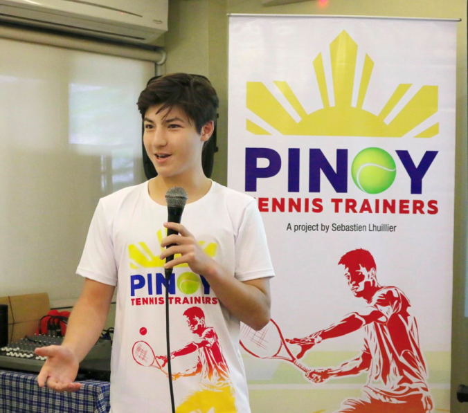 The mission of Pinoy Tennis Trainers (PTT) of empowering and helping local tennis trainers nationwide, carries on amidst the pandemic. Sebastien Lhuillier, co-founder of PTT, pursues the organization’s commitment outside the tennis courts by launching the Bikes for Life initiative. Photo taken during one of PTT’s leg sessions before the pandemic started.