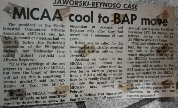 The MICAA Board initially disagreed with the BAP's decision to lift the lifetime ban on Sonny and Big Boy after just 13.5 months but soon relented as well.
