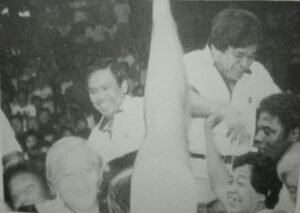 Two-time Olympian Narciso Bernardo piloted Crispa to its 13th and final PBA conference title during the 1984 All-Filipino 1 festivities.