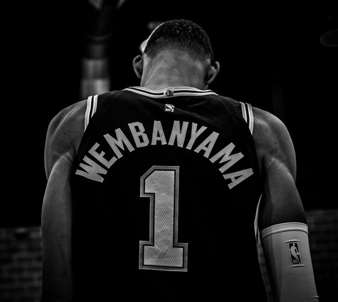 Victor Wembanyama of the San Antonio Spurs [photo from Victor Wembanyama Instagram]