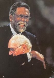 Bill Russell with Red Auerbach