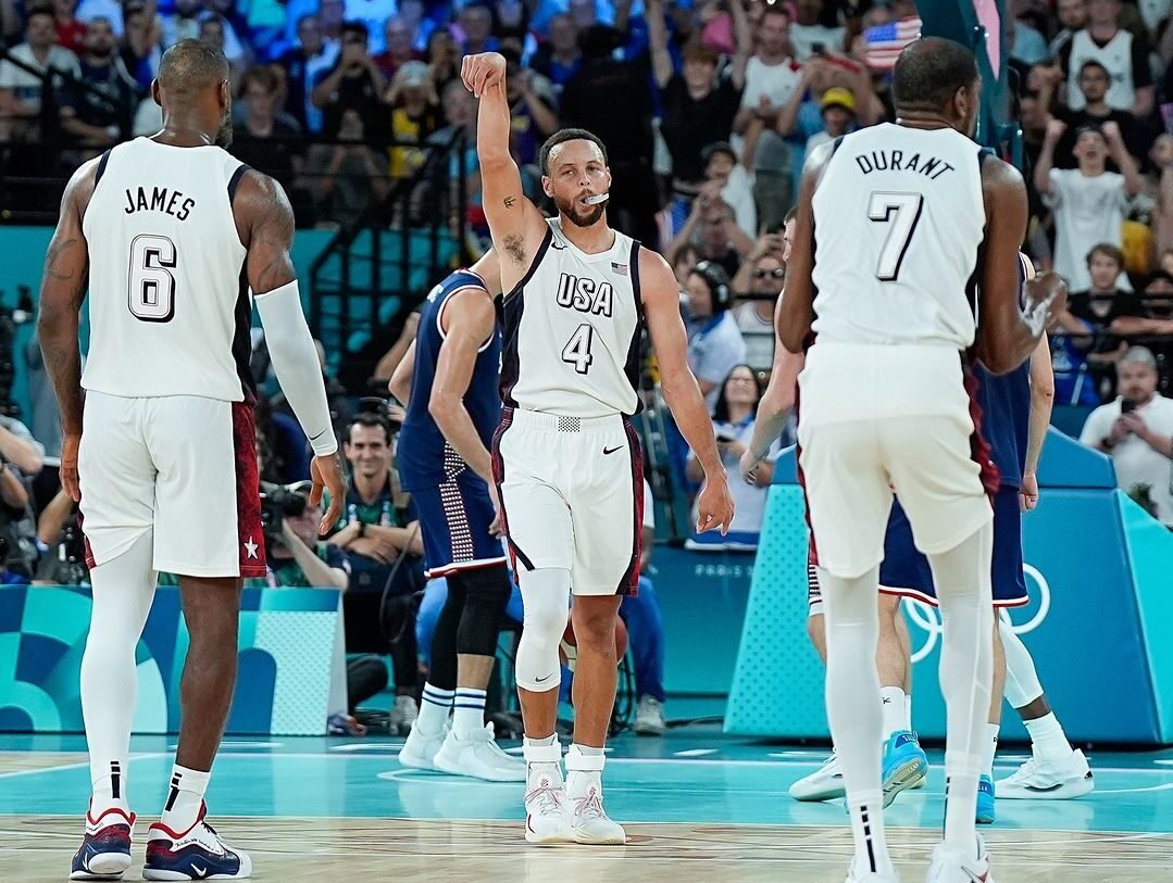 LeBron James, Stephen Curry and Kevin Durant of USA Basketball [photo credit: USA Basketball Instagram]