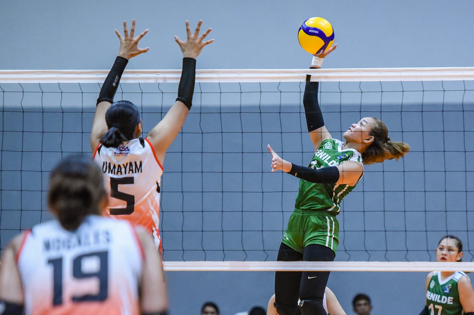 Wielyn Estoque of the CSB Lady Blazers [PVL Images]