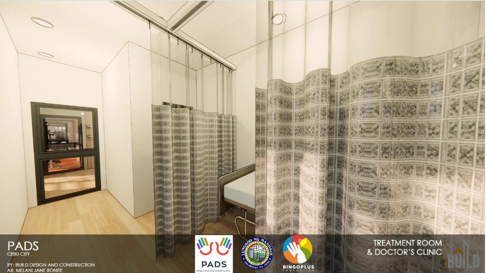 The PLUS Center will feature treatment rooms for indigent PWDs availing of free physical therapy services.