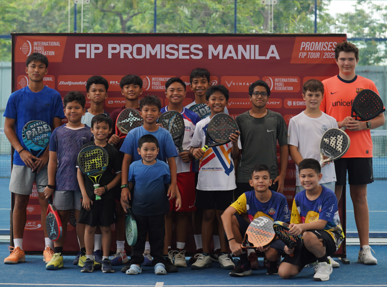 Young athletes gain valuable experience and build camaraderie through international padel competition.