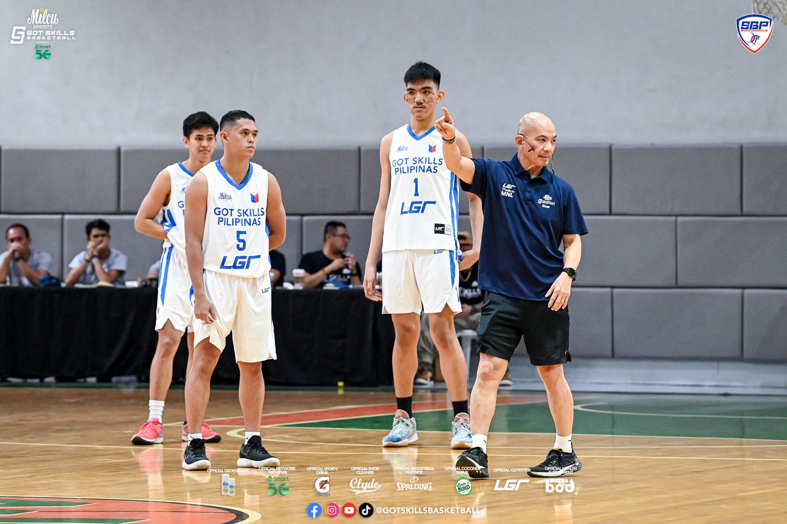 Yeng Guiao shares his coaching philosophy during the Milcu Sports Got Skills Basketball Coaching Clinic.