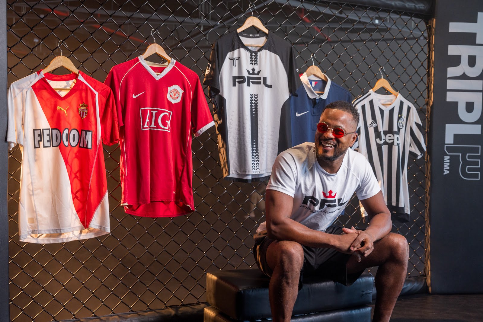 Patrice Evra gears up for his first MMA fight at PFL Europe Paris.