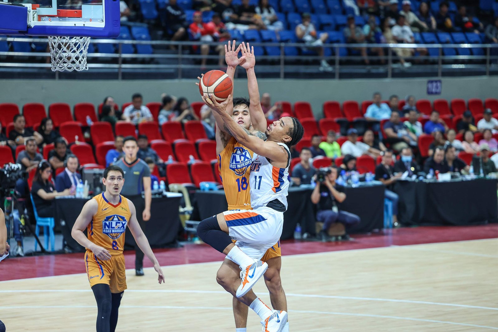 Chris Newsome of the Meralco Bolts [PBA Images]