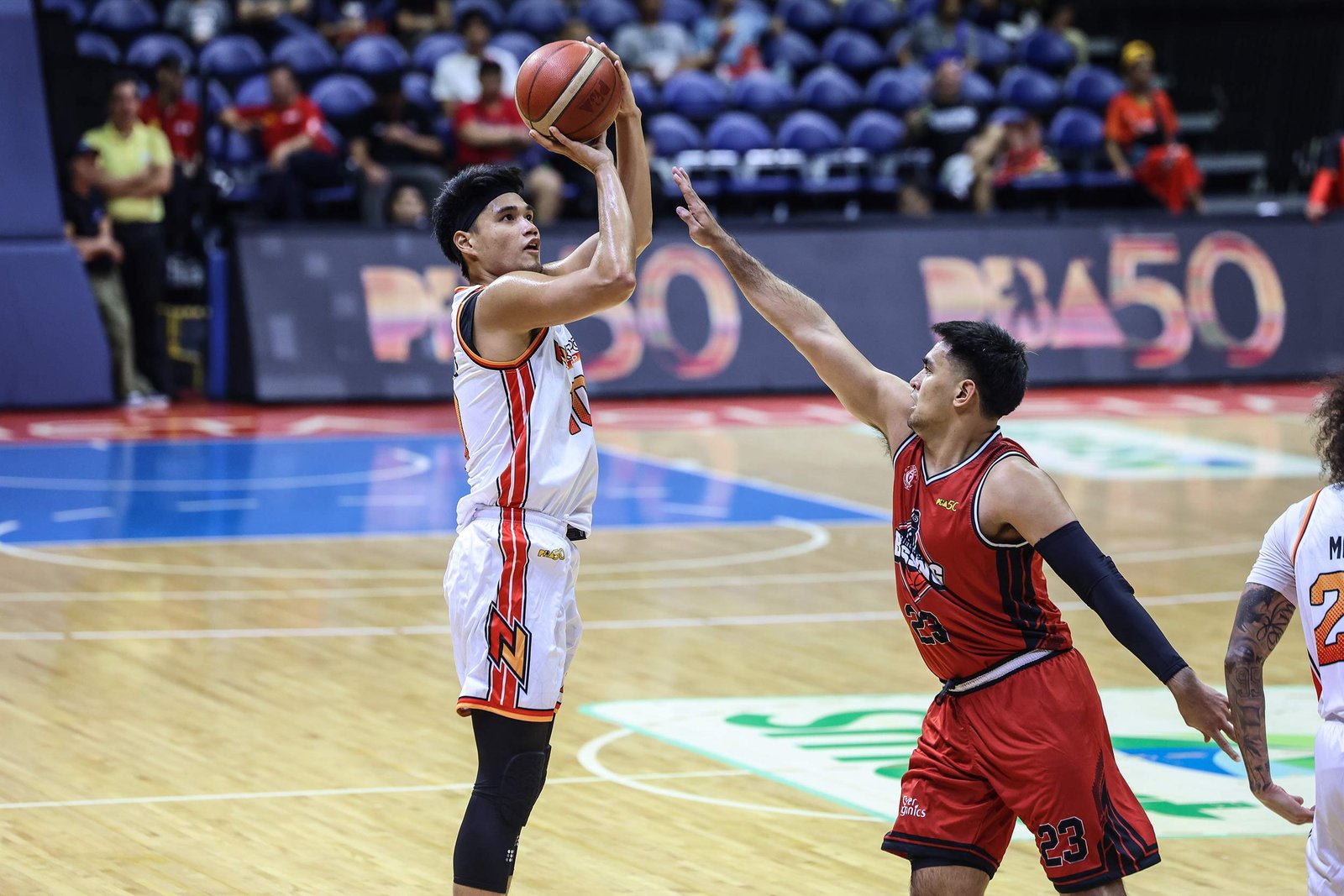 Arvin Tolentino of NorthPort looks to return from injury as the Batang Pier face Meralco in a crucial game. [PBA Images]