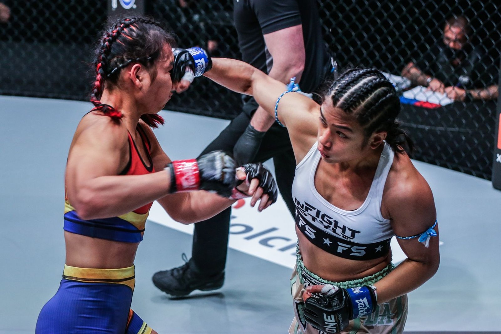 Jackie Buntan returns to Muay Thai in pursuit of a second world title. [ONE Championship photo]