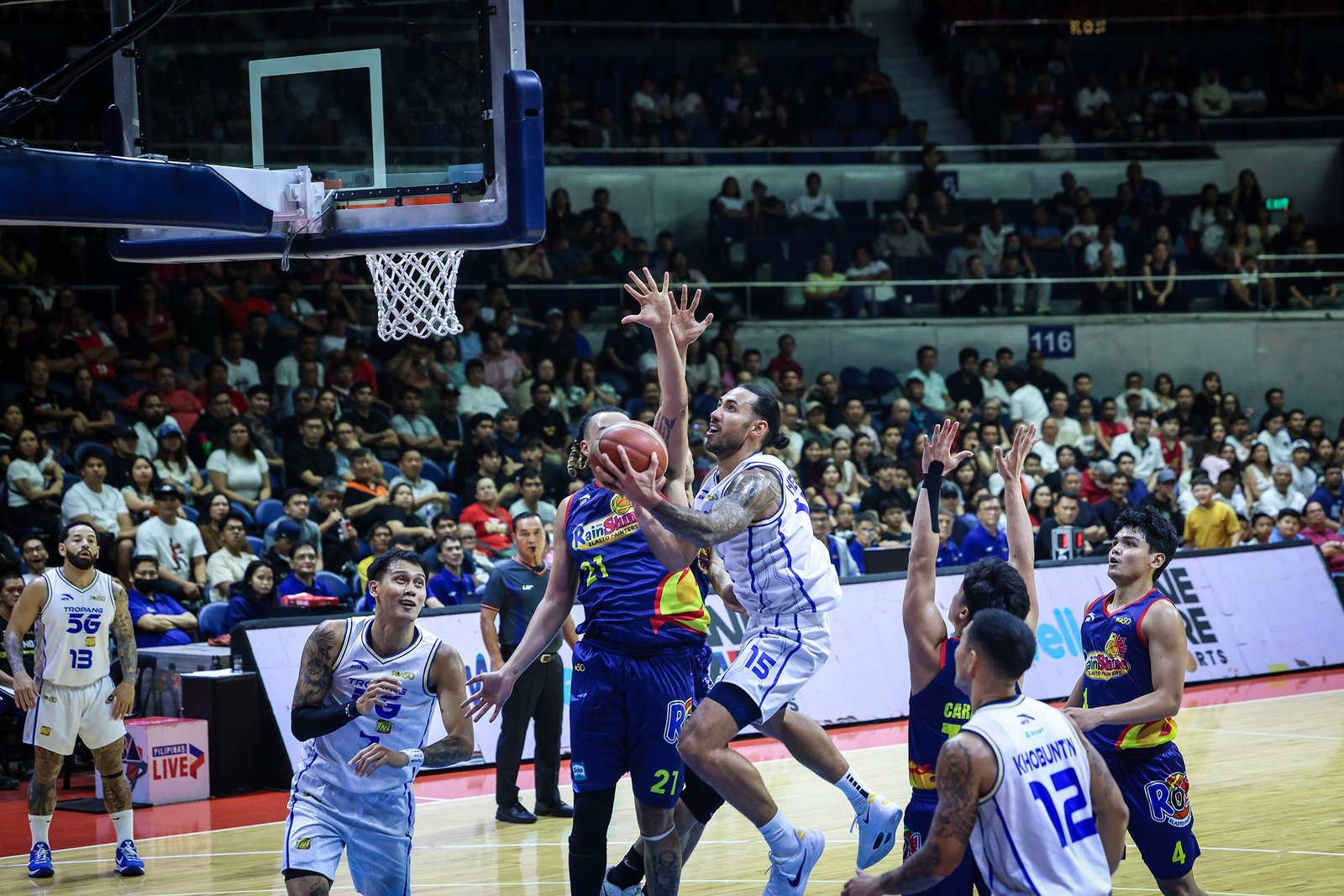 Jordan Heading erupts for 29 points to power TNT to the PBA Philippine Cup Finals. [PBA Images]