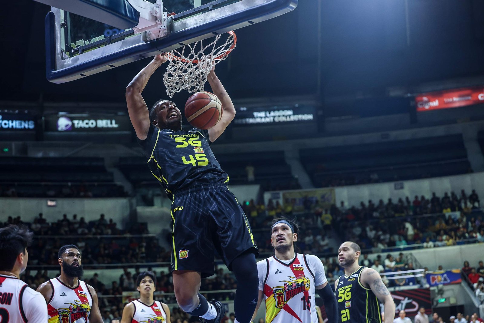 Brandon Ganuelas-Rosser powers TNT with 18 points to force a Game 6 [PBA Images]