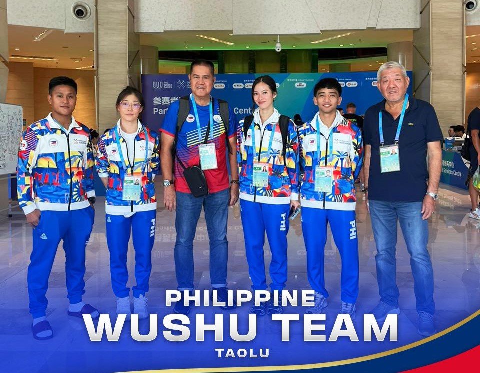 Agatha Wong and Raph Trinidad will carry the flag for PH at the World Games opening. [photo credit: Philippine Olympic Committee Facebook]