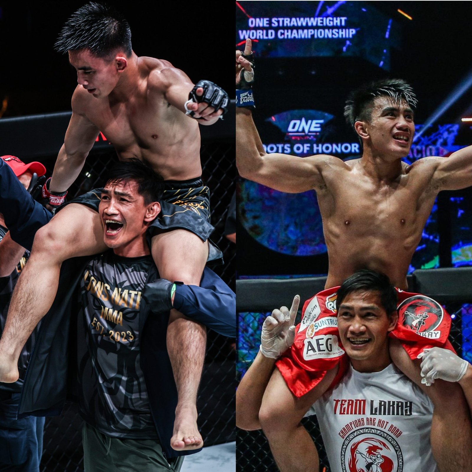 Eduard Folayang expresses pride in Joshua Pacio’s quest for two-division glory.