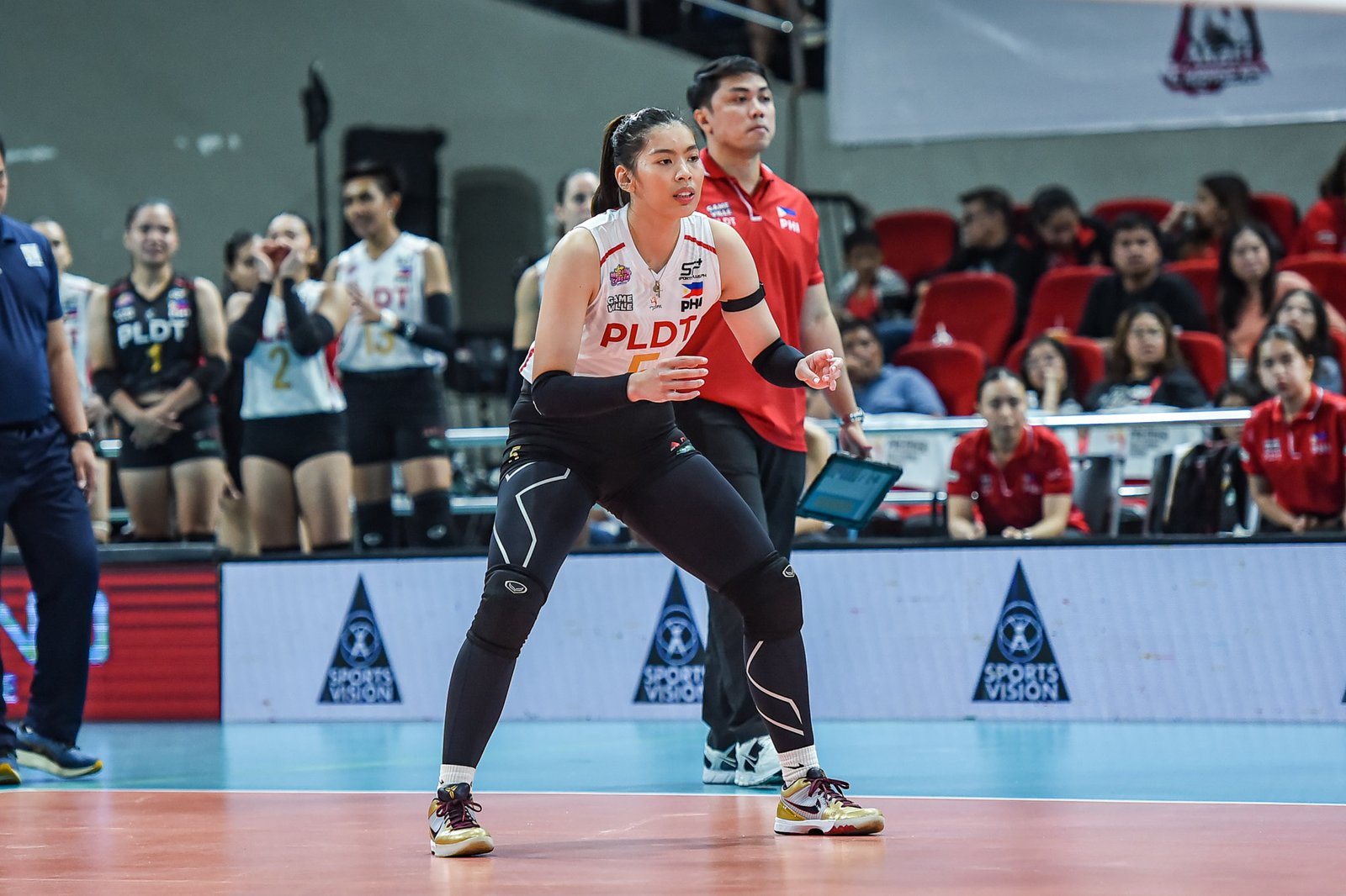 Rookie Alleiah Malaluan delivers 12 points as PLDT sweeps Cignal in the PVL Invitational 2025. [PVL Images]