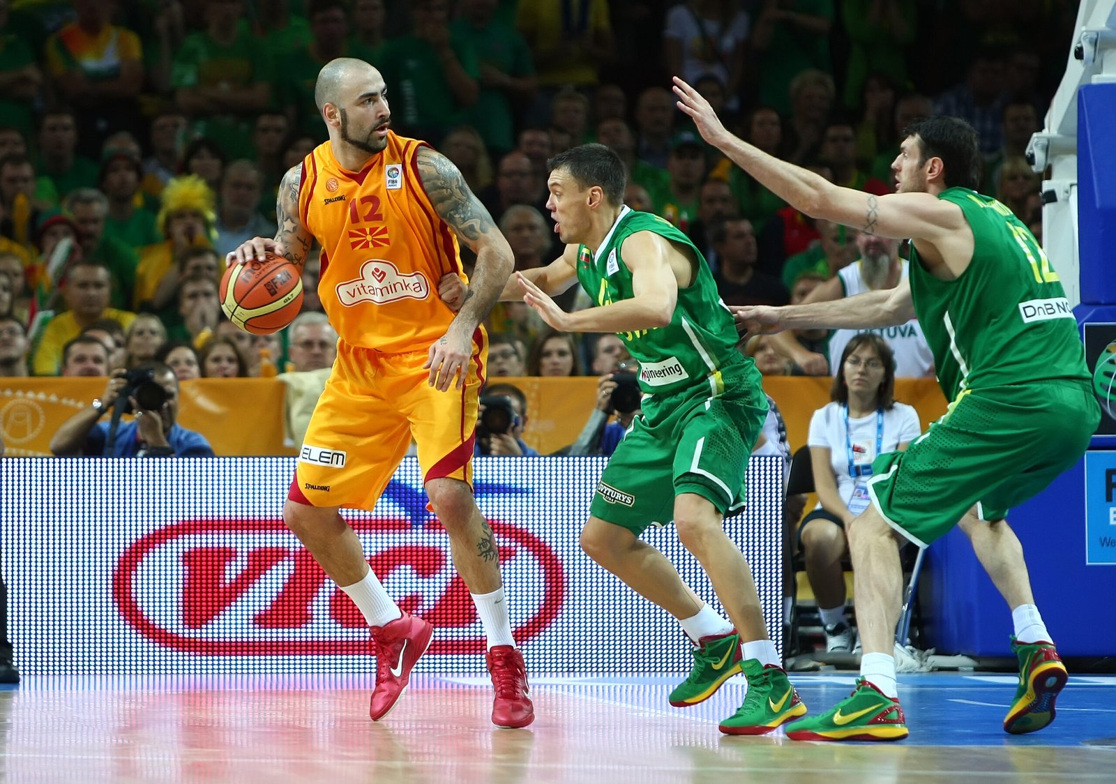 Pero Antic was a EuroLeague champion with Olympiacos and Fenerbahce. [FIBA.com photo]