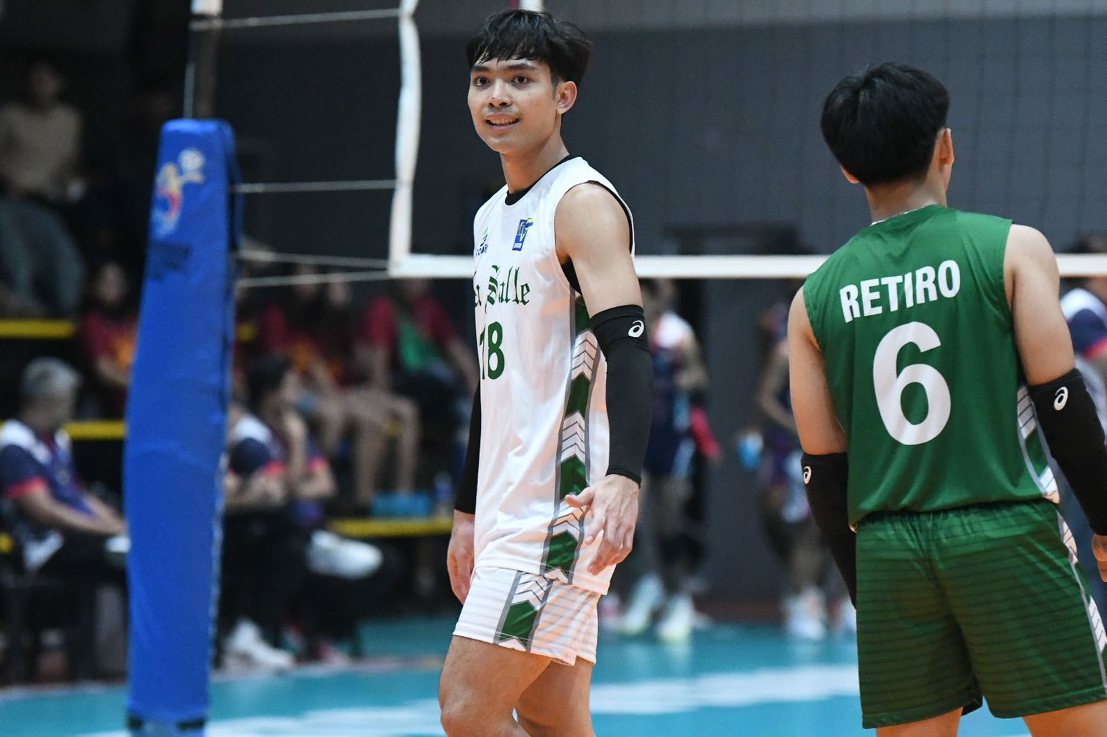 Chris Hernandez powers La Salle with 22 points in their win over Letran at the 2025 V-League Collegiate Challenge. [PVL Images]
