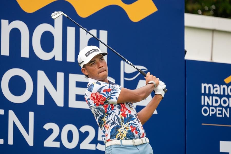 Shahriffuddin Ariffin at the Pondok Indah Golf Club. [photo credit: Asian Tour]
