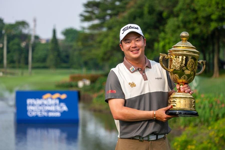 Suteepat Prateeptienchai wins the Mandiri Indonesia Open with an eagle-filled final round. [photo credit: Asian Tour]