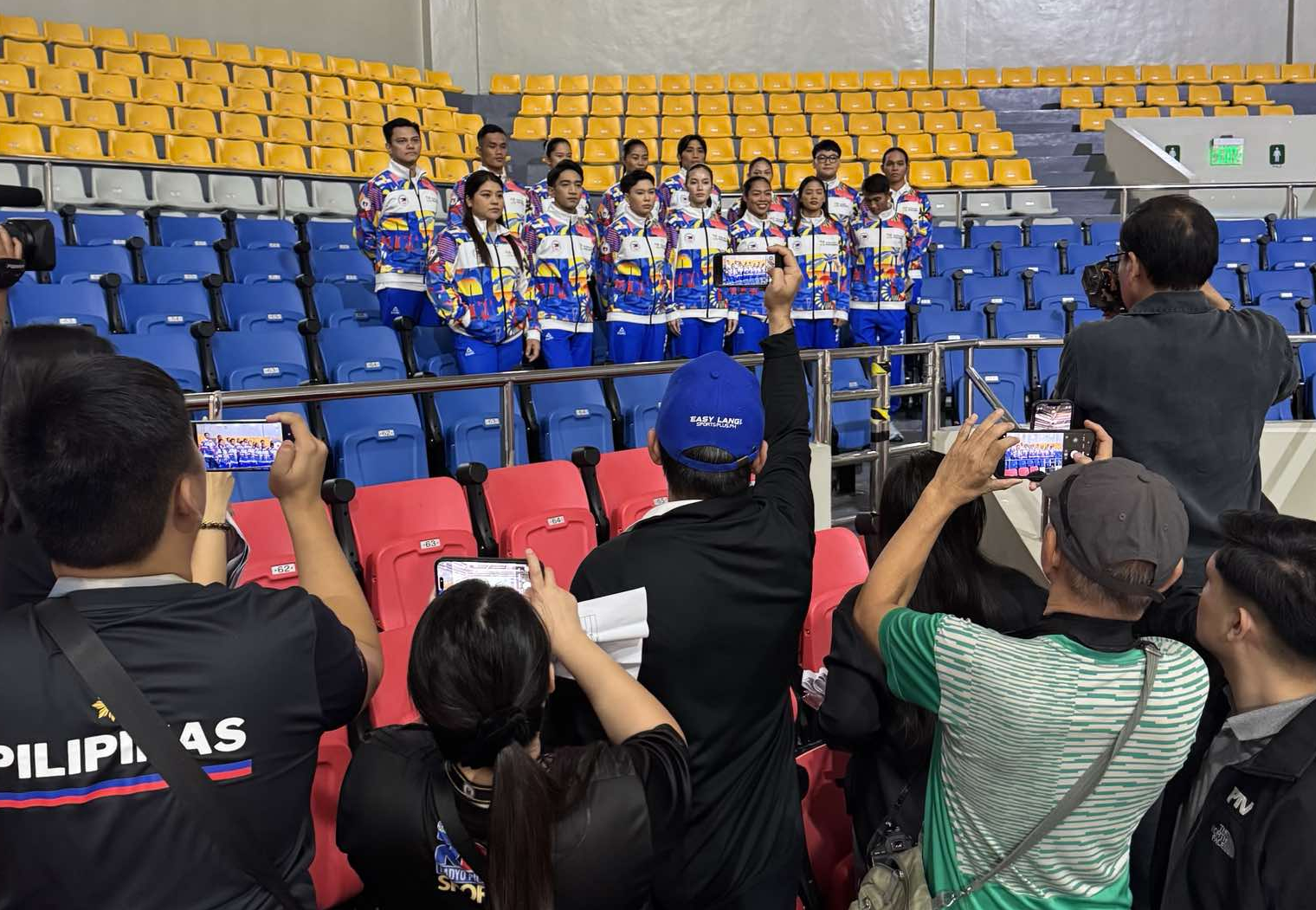 WORLD Games-bound Filipino athletes gathered at the historic Rizal Memorial Coliseum on Thursday for an official photo shoot, proudly representing the country ahead of their international campaign.