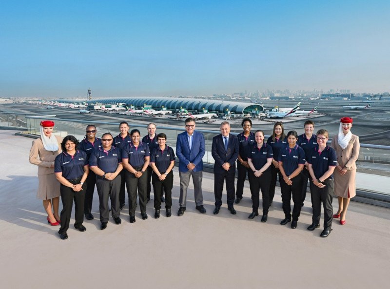 Emirates hosted the ICC’s all-women officiating panel in Dubai before the Women’s World Cup.
