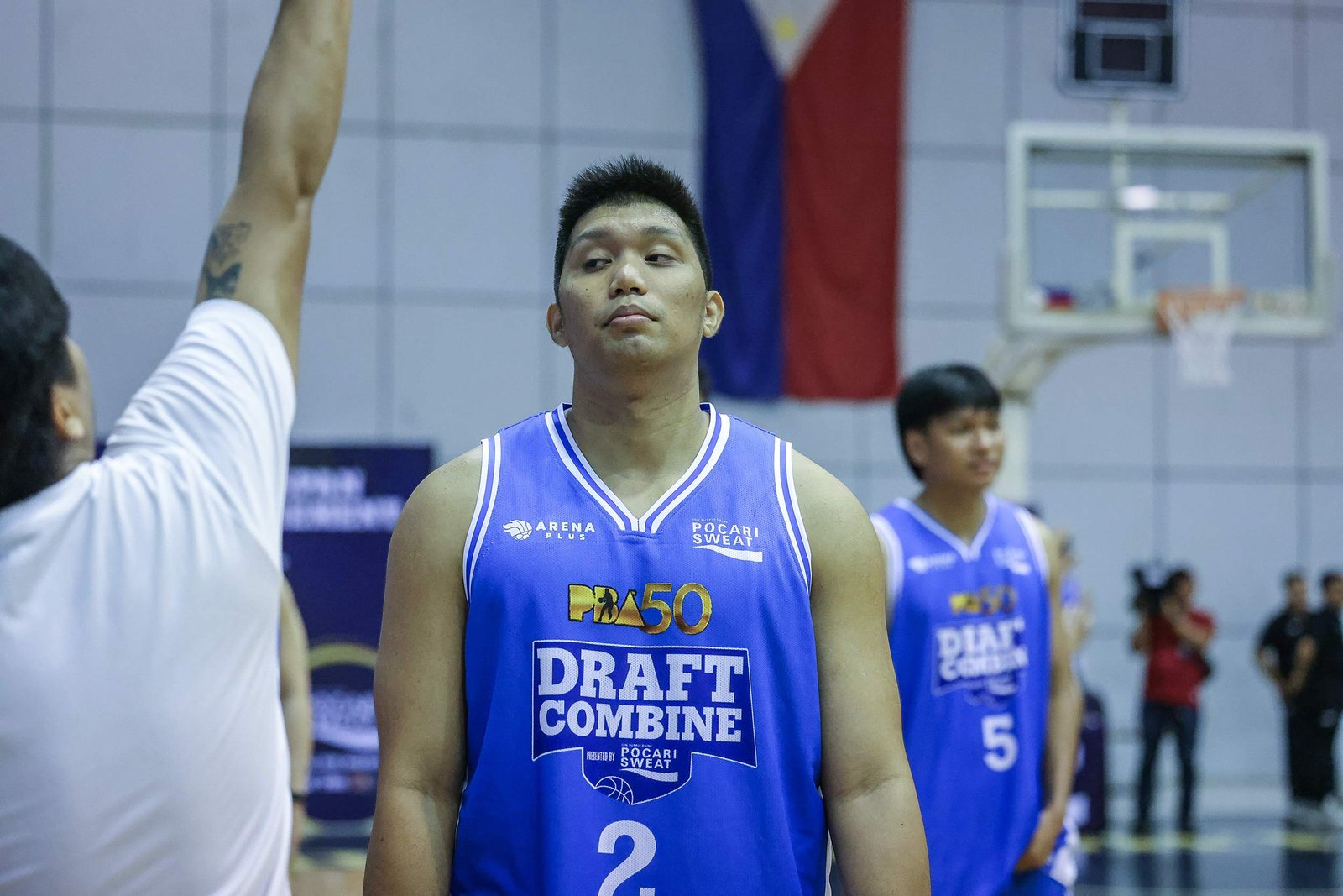NorthPort’s sixth-round pick Tibayan adds depth to the roster. [PBA Images]