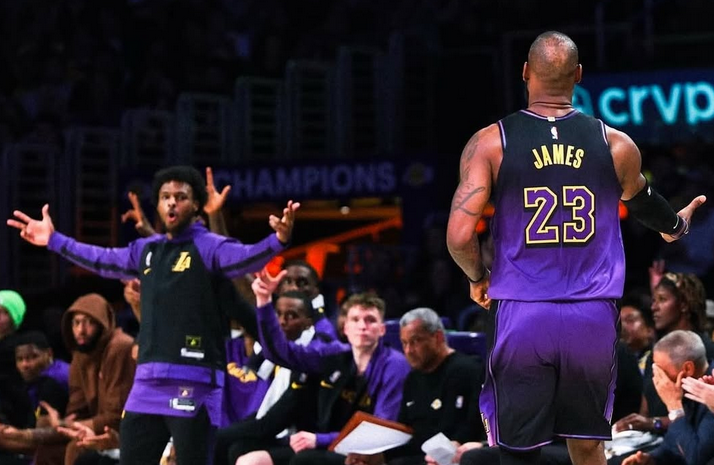 ESPN’s Brian Windhorst suggested LeBron may explore playing outside the NBA. [photo credit: @kingjames Instagram]