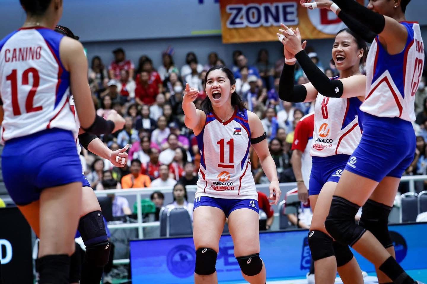 Jia Morado-De Guzman leads the 20-strong Alas Pilipinas Women team which will target nothing less than the gold medal at the 33rd Southeast Asian Games in Thailand in December. [photo credit: Team Alas Pilipinas FB]