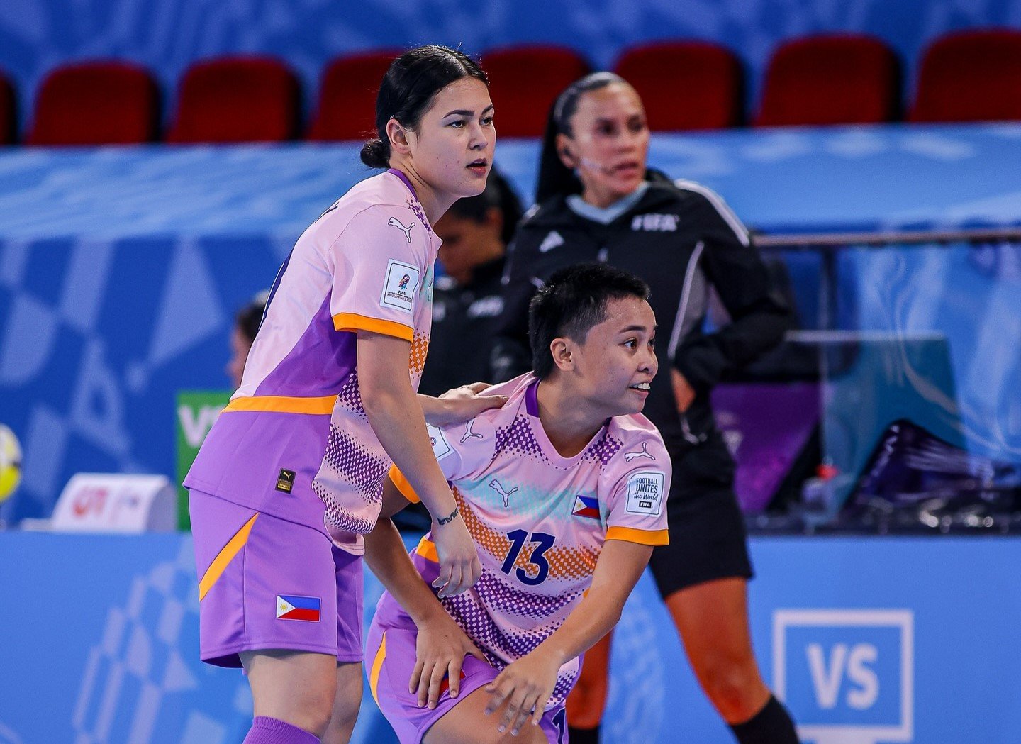 The Filipina5 face Morocco at the PhilSports Arena seeking their first World Cup victory. [photo credit: The Philippine Football Federation Facebook]