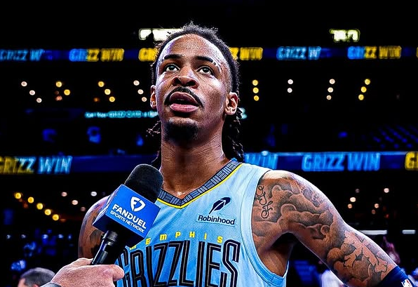 Memphis faces another stretch without its All-Star guard due to injury. [Memphis Grizzlies Instagram]