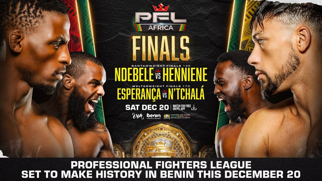 PFL Africa athletes prepare for a historic night at the Sofitel Dome in Cotonou.