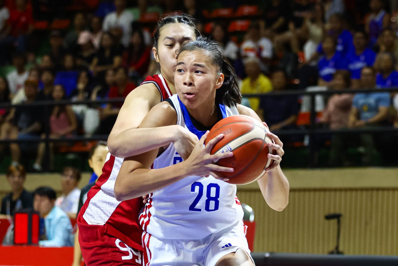 Big night from Kacey dela Rosa sends Gilas to the finals. [POC Media Pool]