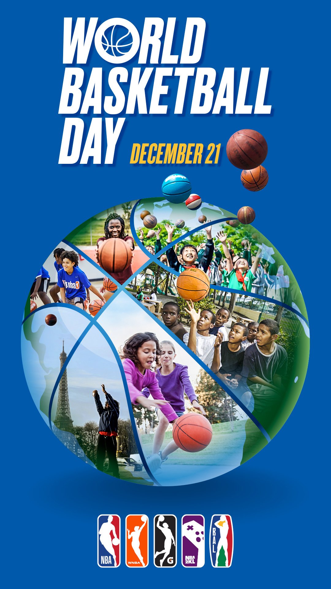 Clinics, culture and community take center stage on World Basketball Day.