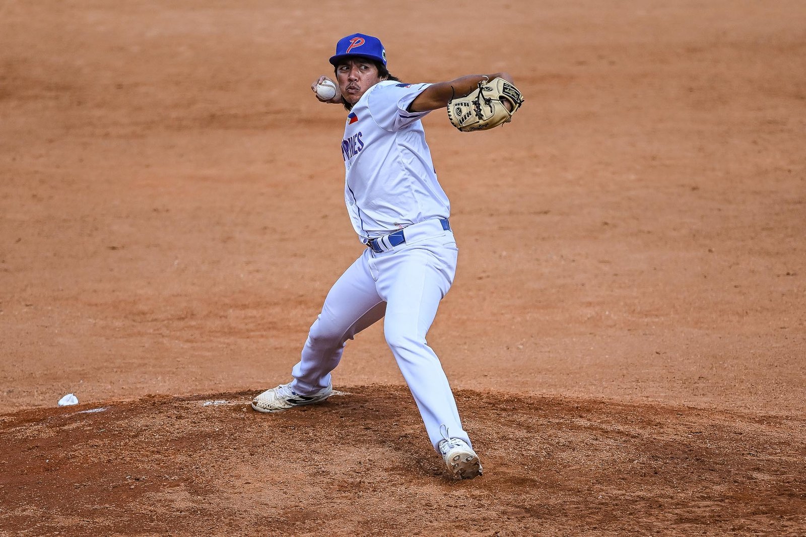 Clarence Caasalan delivers a dominant start to shut down Malaysia. (POC Media Pool]