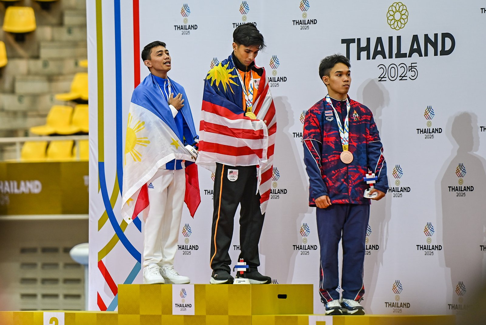 Cruz shares the top podium spot with Malaysia’s Muhammad Sharul Aimy. [POC Media Pool]