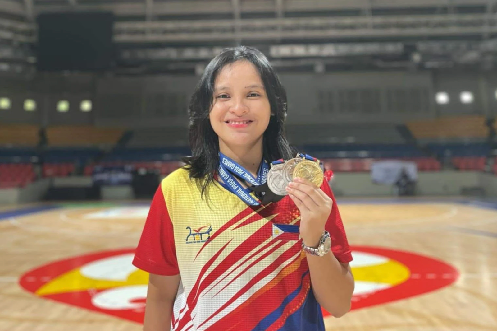 Lhey Marie Manginsay will lead Team Philippines as flag bearer in the 2025 Asian Youth Para Games. [PSC photo]