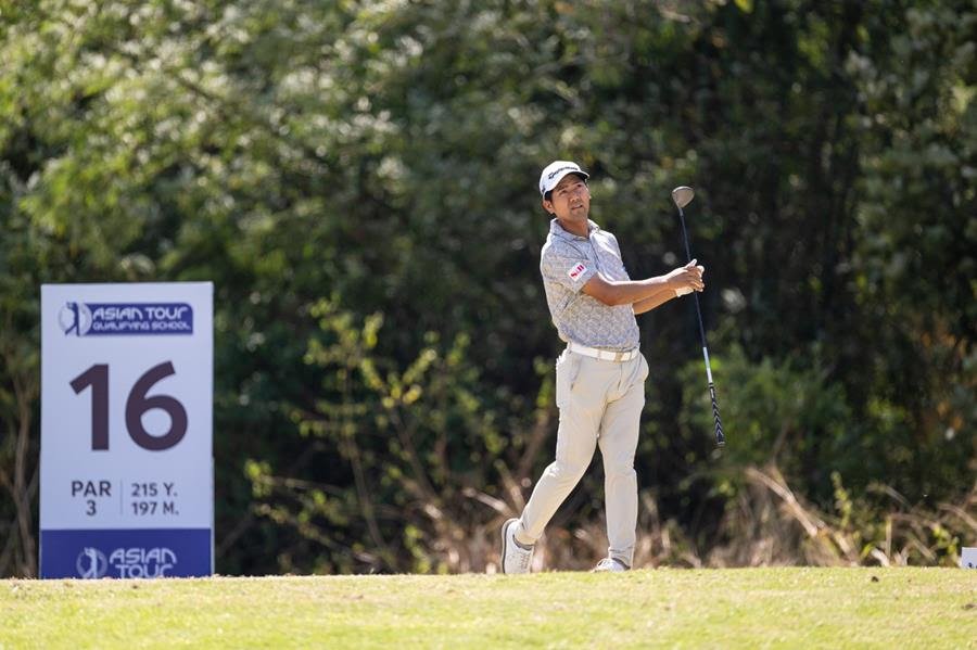 Ishizaka climbs to the top in the Asian Tour Qualifying School, highlighting precision, strategy, and composure under pressure. [Asian Tour photo]