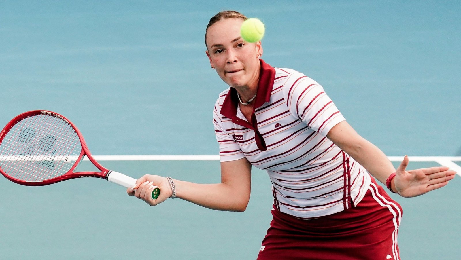 Donna Vekic at the Philippine Women’s Open. [PHILTA/Philippine Women's Open  photo]