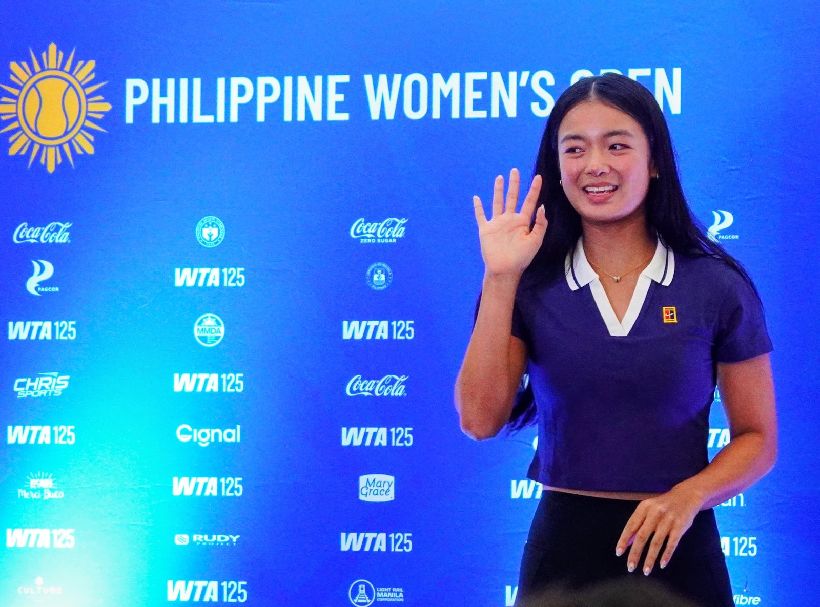 Alex Eala is  happy that the hometown crowd will be out in full force to root for her in the Philippine Women's Open starting January 25 at the Rizal Memorial Tennis Center. [PhilTA / Philippine Women's Open]