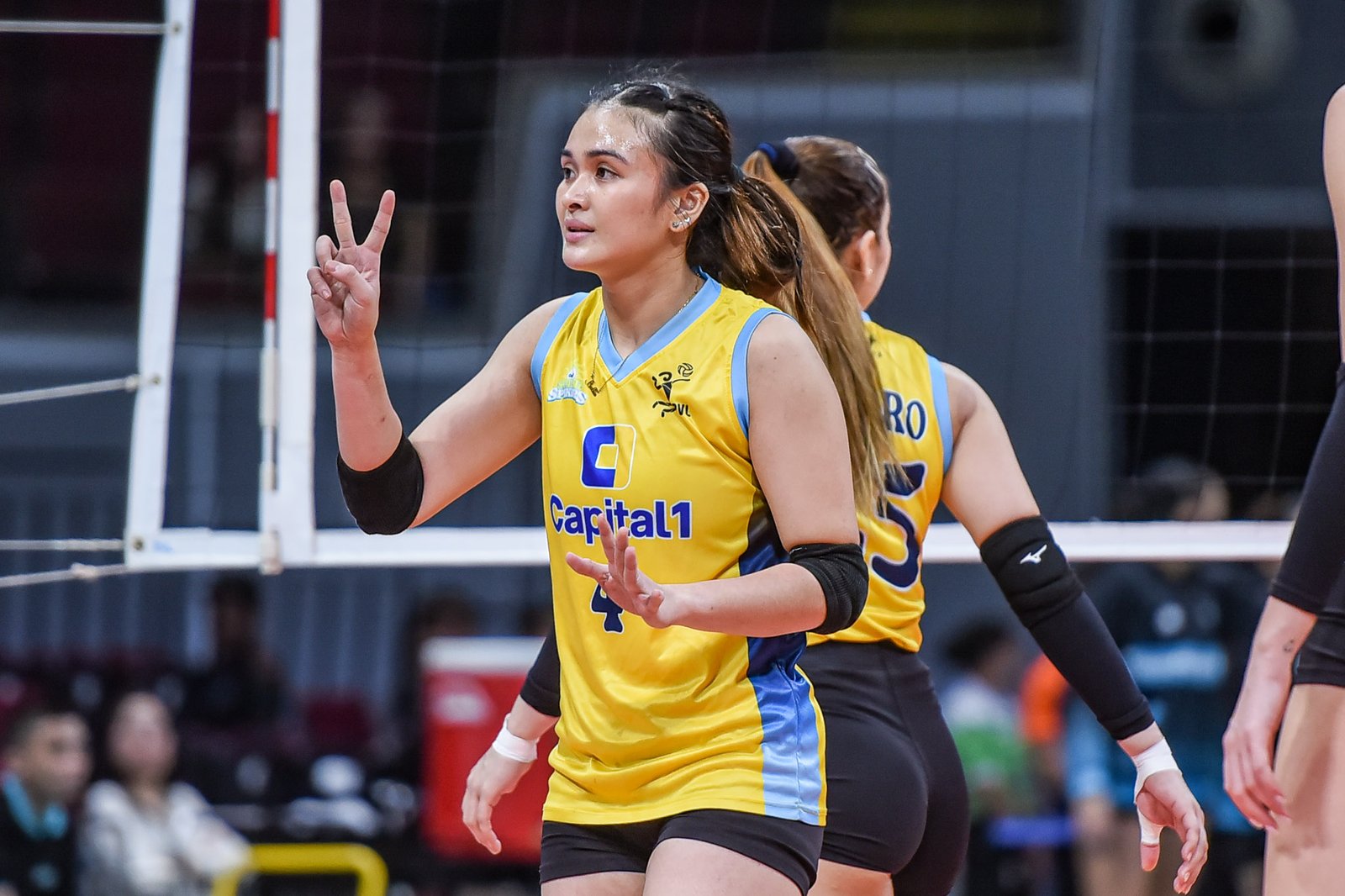 Bella Belen leads Capital1 as expectations rise for the Solar Spikers. [PVL Images]