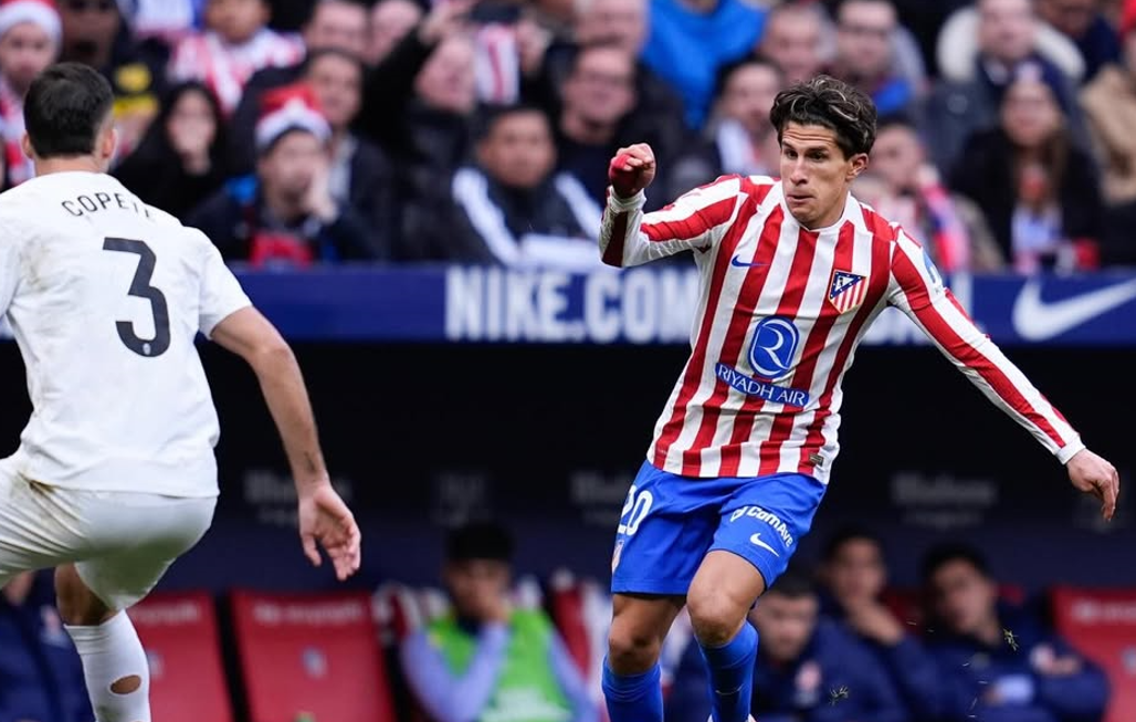 With nine national caps and Olympic experience, Giuliano Simeone continues his rise internationally and at Atletico Madrid. [photo credit: Giuliano Simeone]